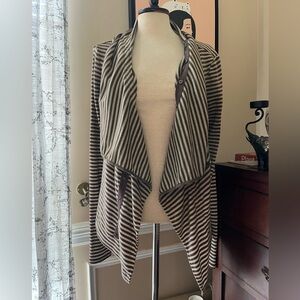 Theme Striped Cardigan